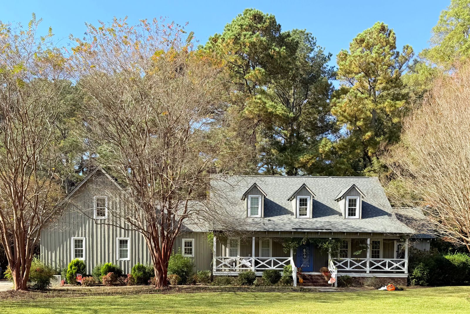 A welcoming smaller home with a front porch